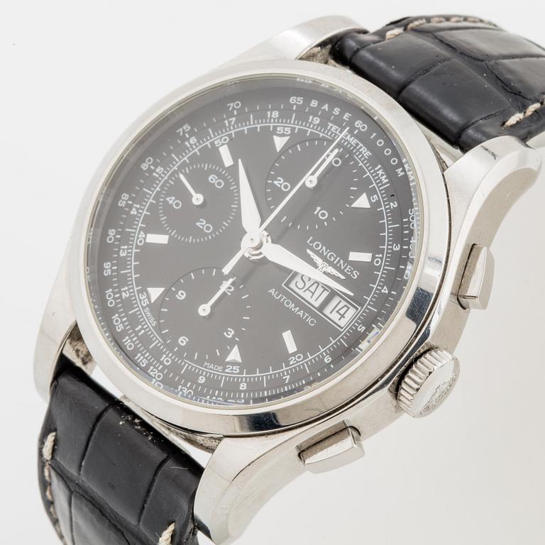 Longines, Heritage 1954, 'Telemetre', wristwatch, 40 mm.