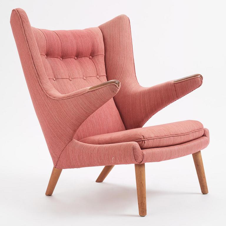 Hans J. Wegner, a "Bamse" armchair, AP-stolen, Denmark, ca 1963.