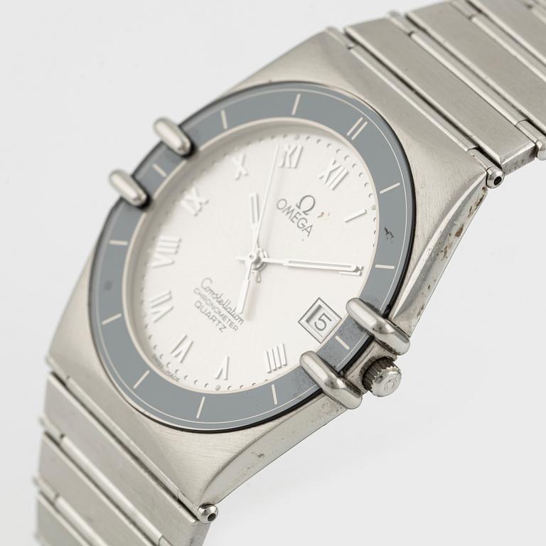 Omega, Constellation, Chronometer, "Manhattan", armbandsur, 32,5 mm.