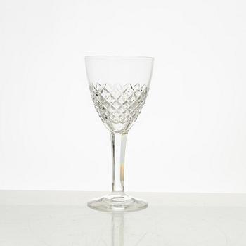 Vicke Lindstrand, glass service, "Blues", Kosta (45 pieces).