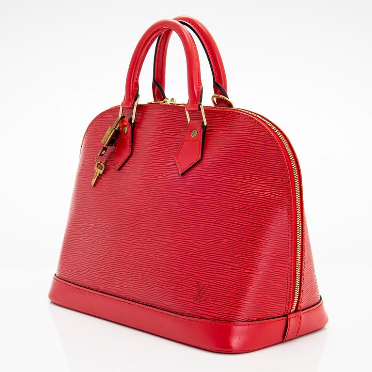 Louis Vuitton, an Epi Leather 'Alma' bag.