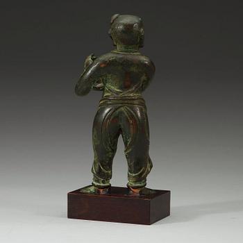 FIGURIN, brons. Mingdynastin (1368-1644).