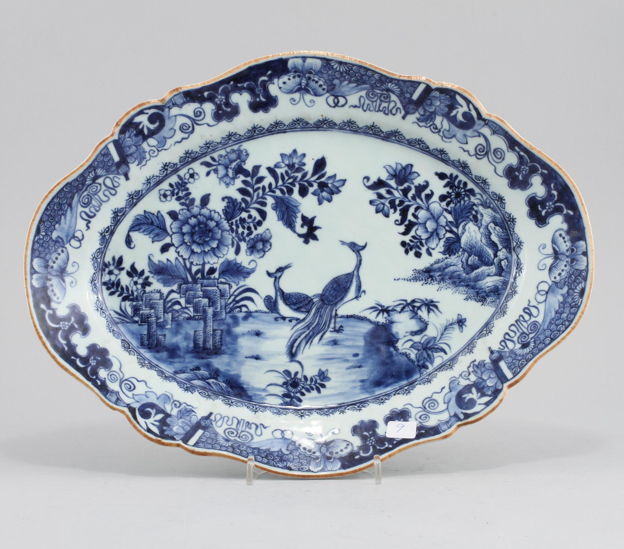 STEKFAT, kompaniporslin, Kina, 1700-tal.