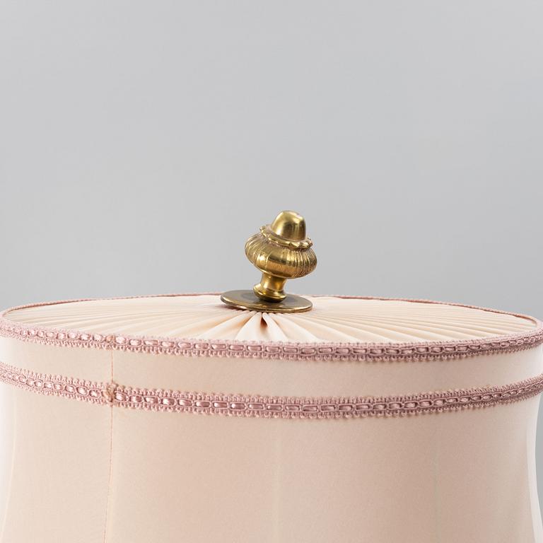 Einar Bäckström's Metal Goods Factory, floor lamp, model 5502, circa mid-20th century.