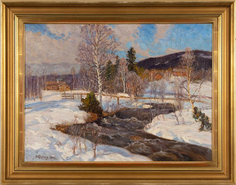 Anton Genberg, Snow Melting.