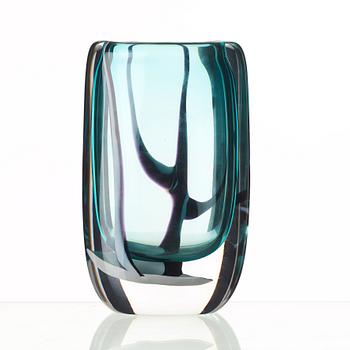 Vicke Lindstrand, A Vicke Lindstrand 'Winter vase', Kosta Sweden 1950's.