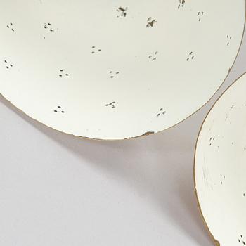 Lisa Johansson-Pape, a pair of mid-20th century '3055' wall lights for Stockmann Orno. Finland.