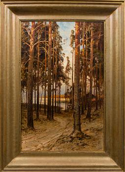 JULIUS VON KLEVER, A Forest landscape.