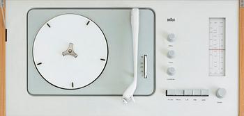 DIETER RAMS & HANS GUGELOT, radiogrammophone, "Phonosuper -
 SK4", designed 1956.