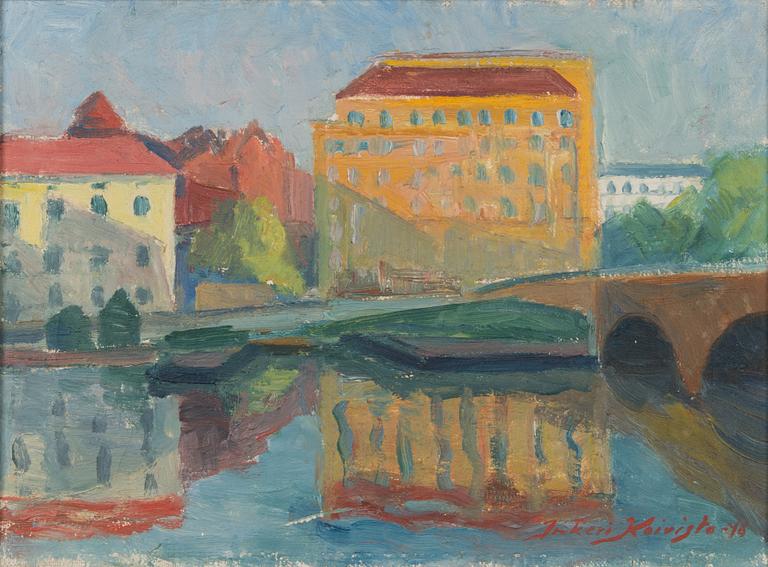 Inkeri Koivisto, oil on canvas, signed and dated -48.