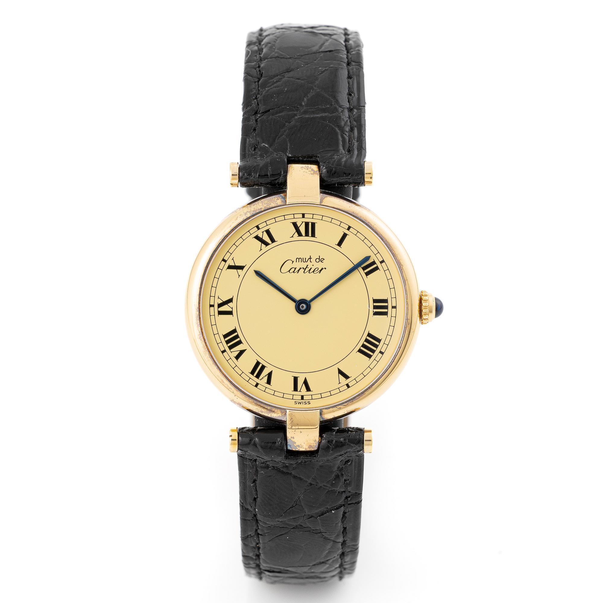 Must de Cartier, VLC, wristwatch, 30 mm.