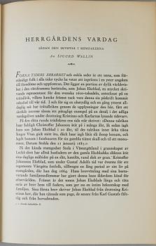 BÖCKER, Svenska Kulturbilder, Erixon och Wallin, 1932, sex volymer.