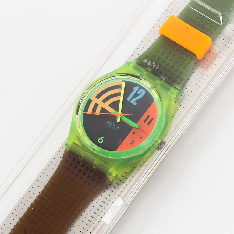 Swatch, Hang Twelve, wristwatch, 34 mm.