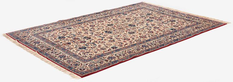 A semi-antique Nain Tuteshk rug, Central Persia (Iran), c. 228 x 153 cm.