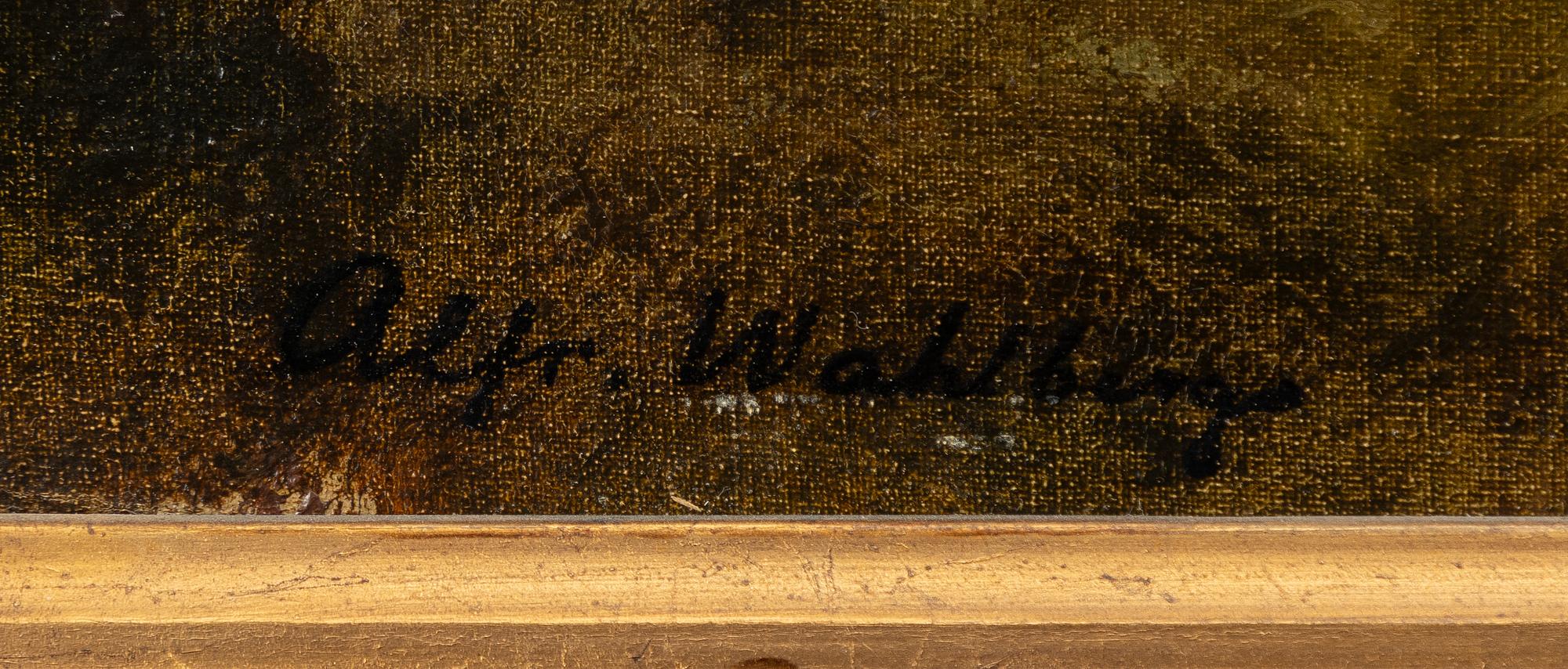 Alfred Wahlberg, Giant box.