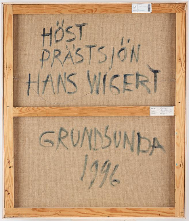 Hans Wigert, "Höst, Prästsjön".