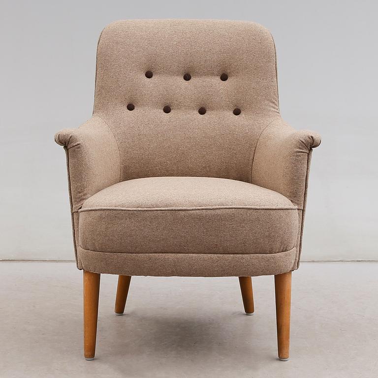 FÅTÖLJ, "Husmor", Carl Malmsten, OH Sjögren, Tranås.