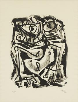 Antonio Saura, Utan titel.