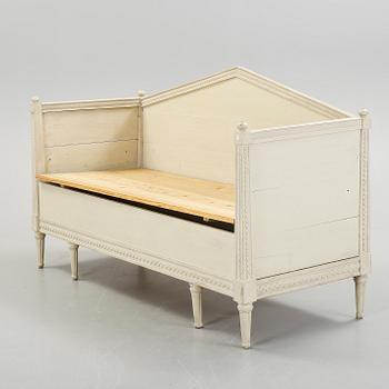 SOFFA, gustavianskt provinsarbete, 1800-talets början.