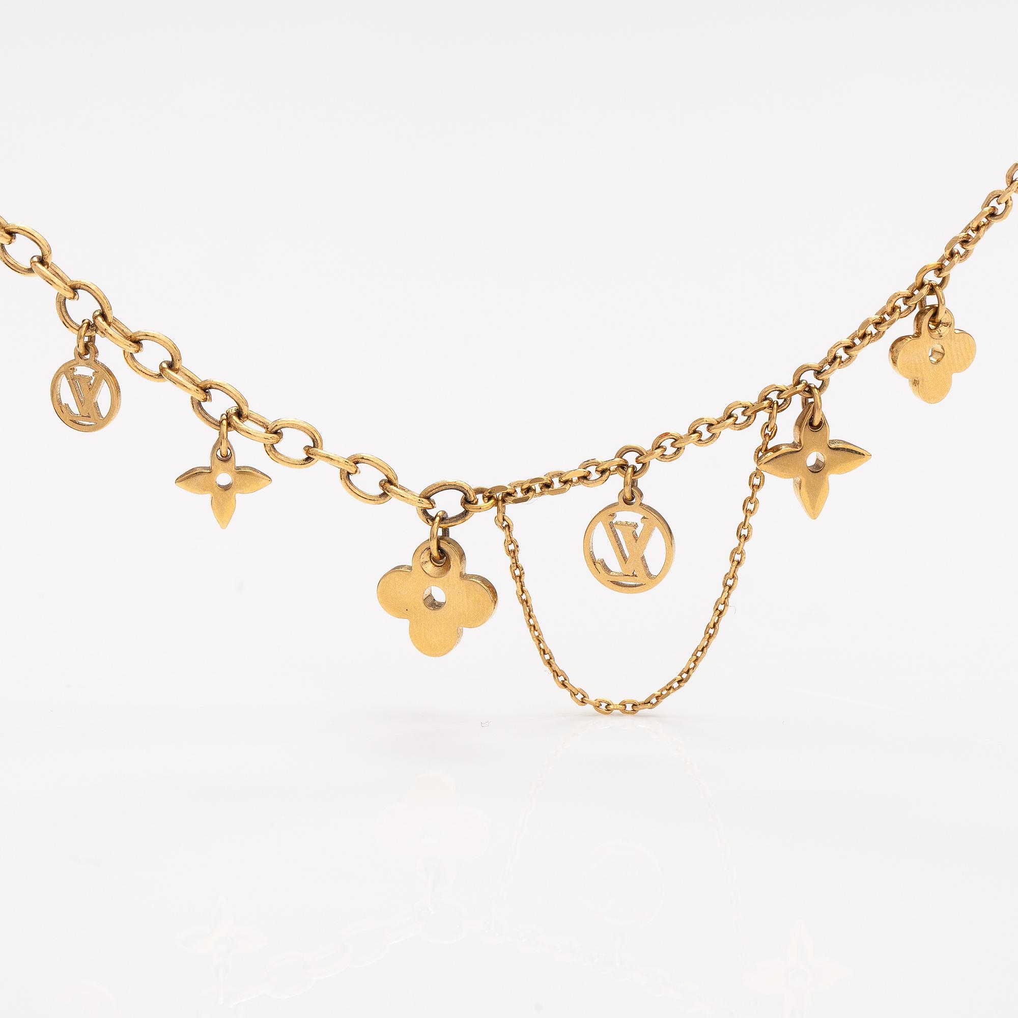 Louis Vuitton, "Blooming supple" armband. Märkt Louis Vuitton Paris, Made in Italy.
