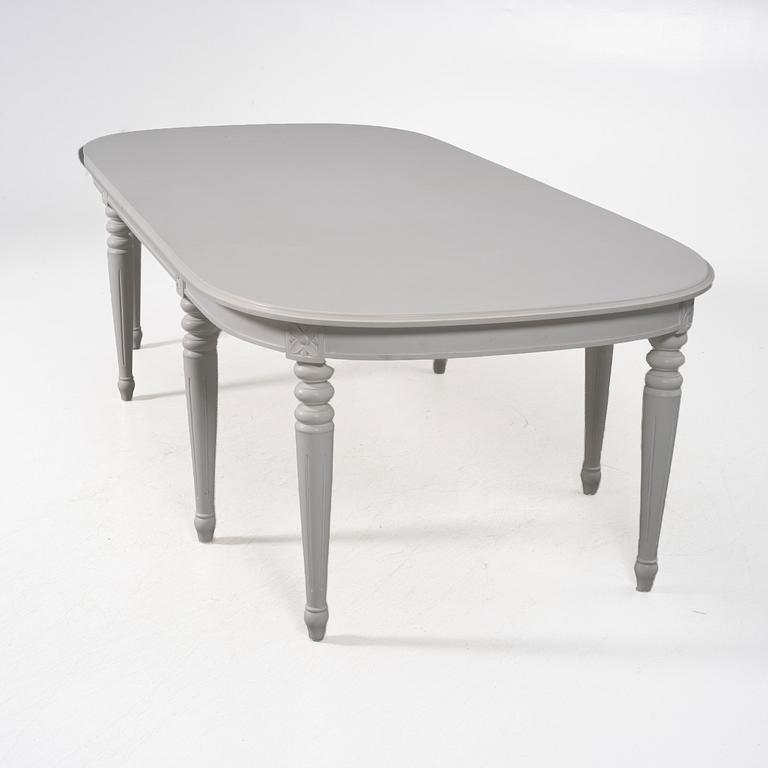 Dining table, Gustavian style, Geromar, 21st century.