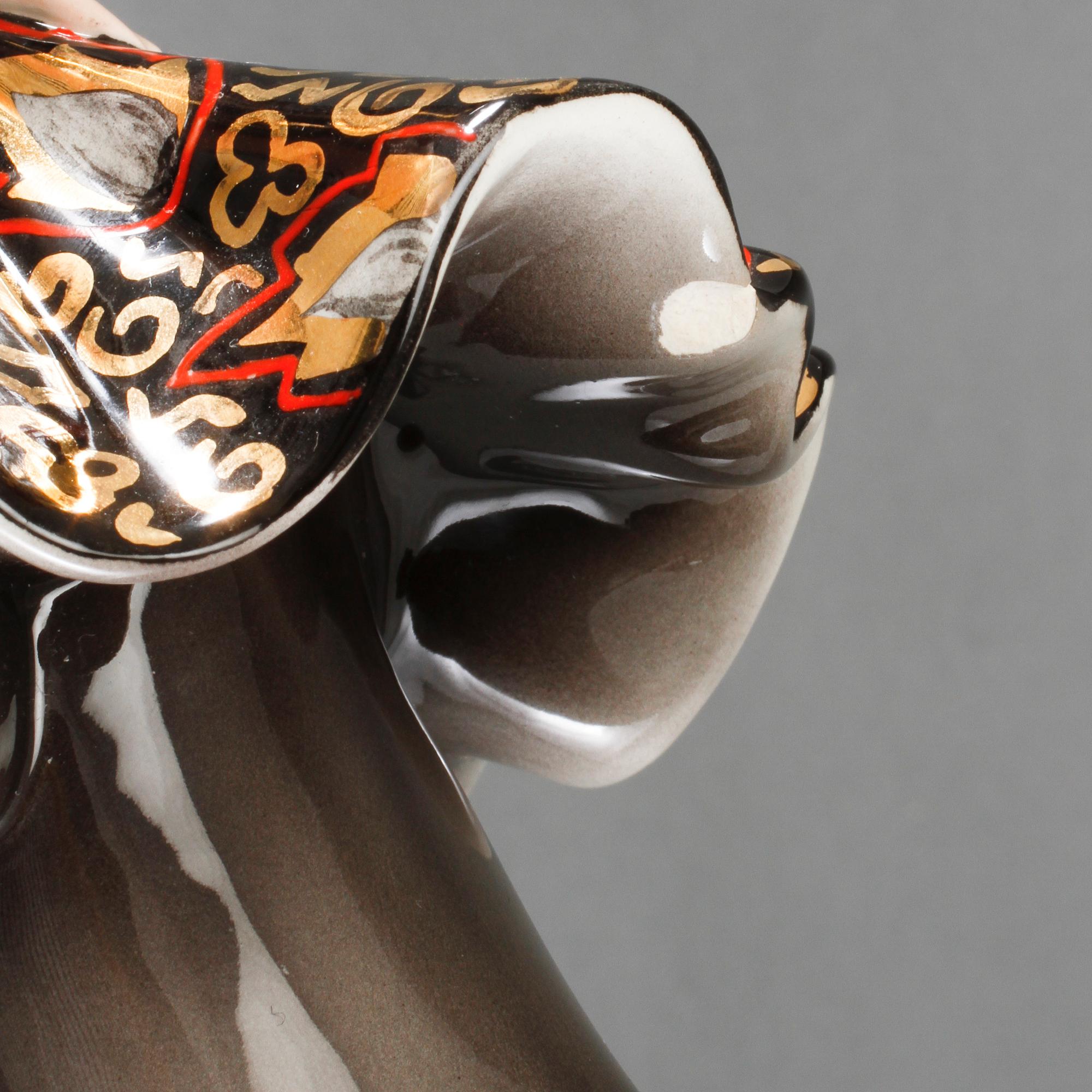 FIGURIN, porslin, Claire Herczeg, Goldscheider, Tyskland, 1920/30-tal.