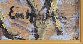 EVA HOLMBERG-JACOBSSON, olja på duk.