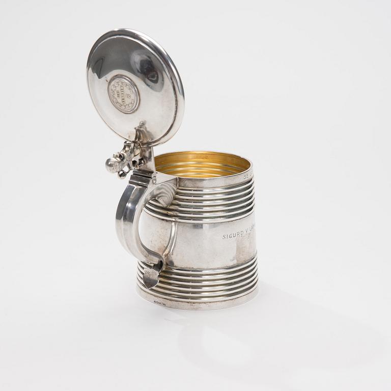 STOP, silver, Kultakeskus Oy, Tavastehus 1930-tal. Vikt 516 g.