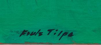 FRULS TILPO, olja på duk, signerad.