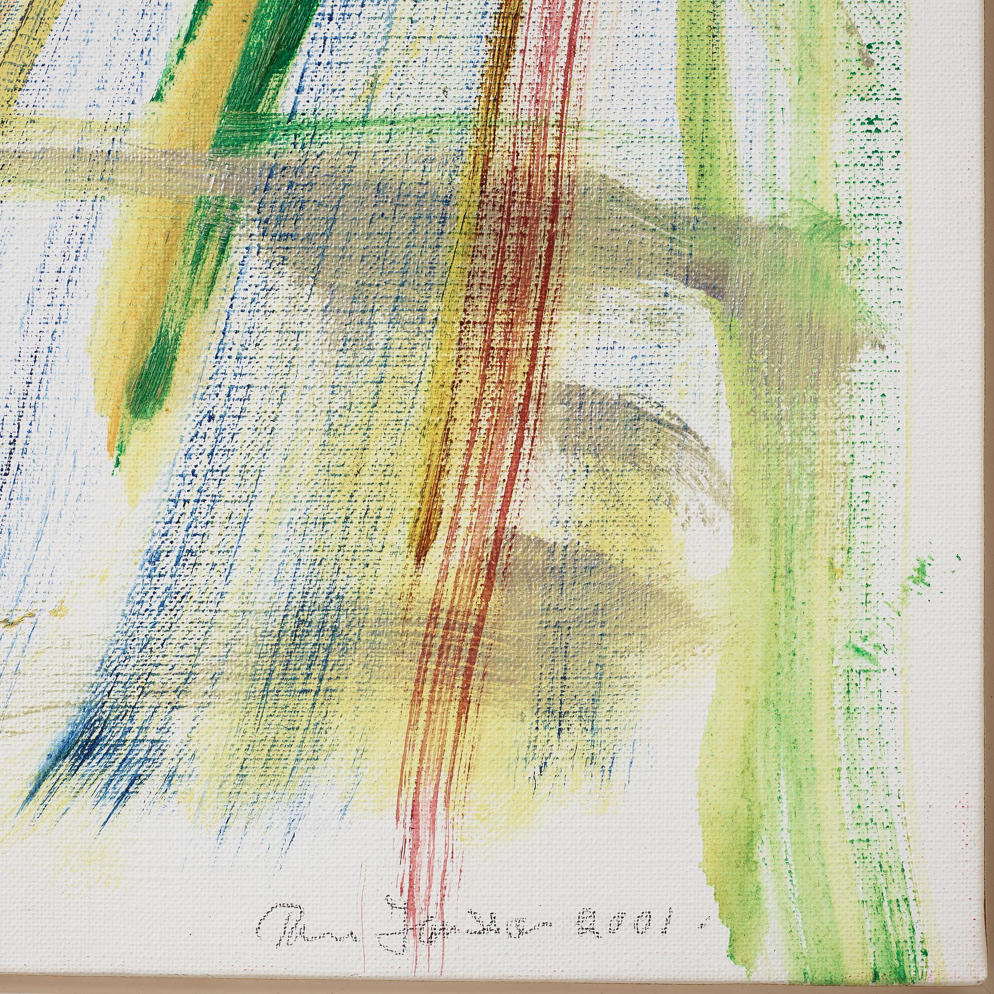 RUNE JANSSON, oil on canvas, signed and dated 2001.