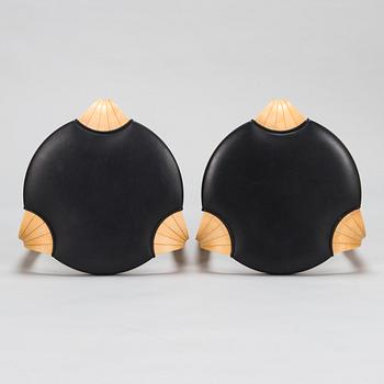 Alvar Aalto, a pair of 2003 'X600' stools for Artek.