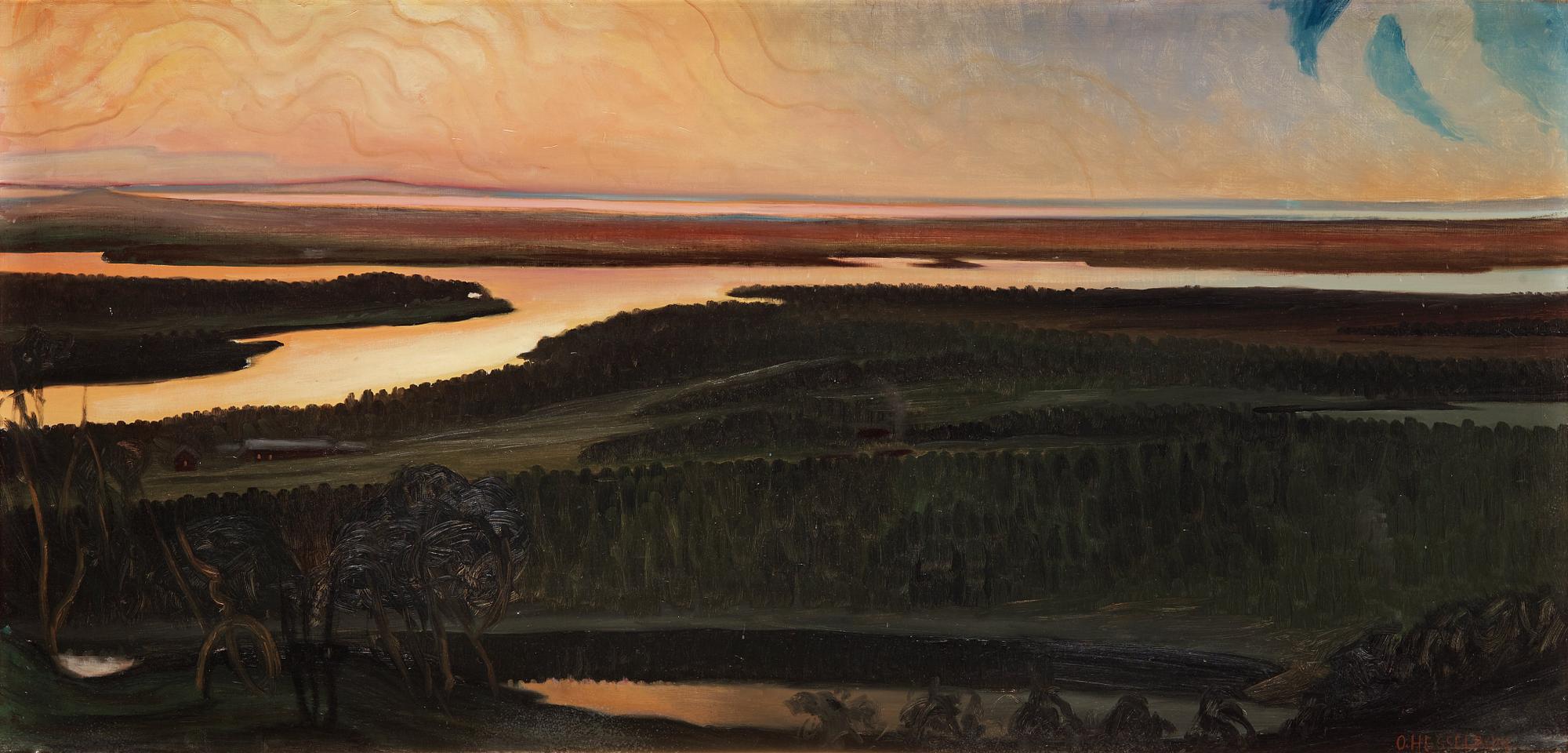 Otto Hesselbom, "Vårt land" (Our land).
