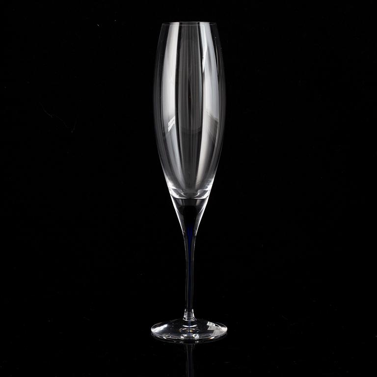 ERIKA LAGERBIELKE, glasservis, 54 delar, "Intermezzo", Orrefors.
