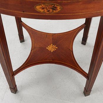 A late Gustavian sewing-table, early 19th Century.