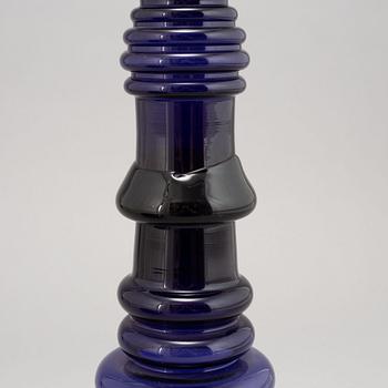 Oiva Toikka, a glass candlestick, Nuutajärvi, Notsjö, Finland.