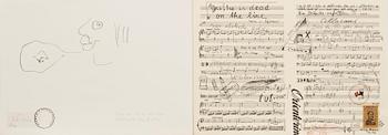 Homage to Arthur Köpcke, portfolio with 18 graphic sheets.