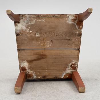 A Pair of Painted Children's Chairs, circa 1900.