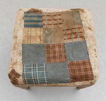 TABURETT, gustaviansk, 1700-talets slut.