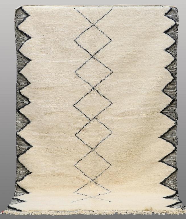 A RUG, Morocco, 310 x 211 cm.