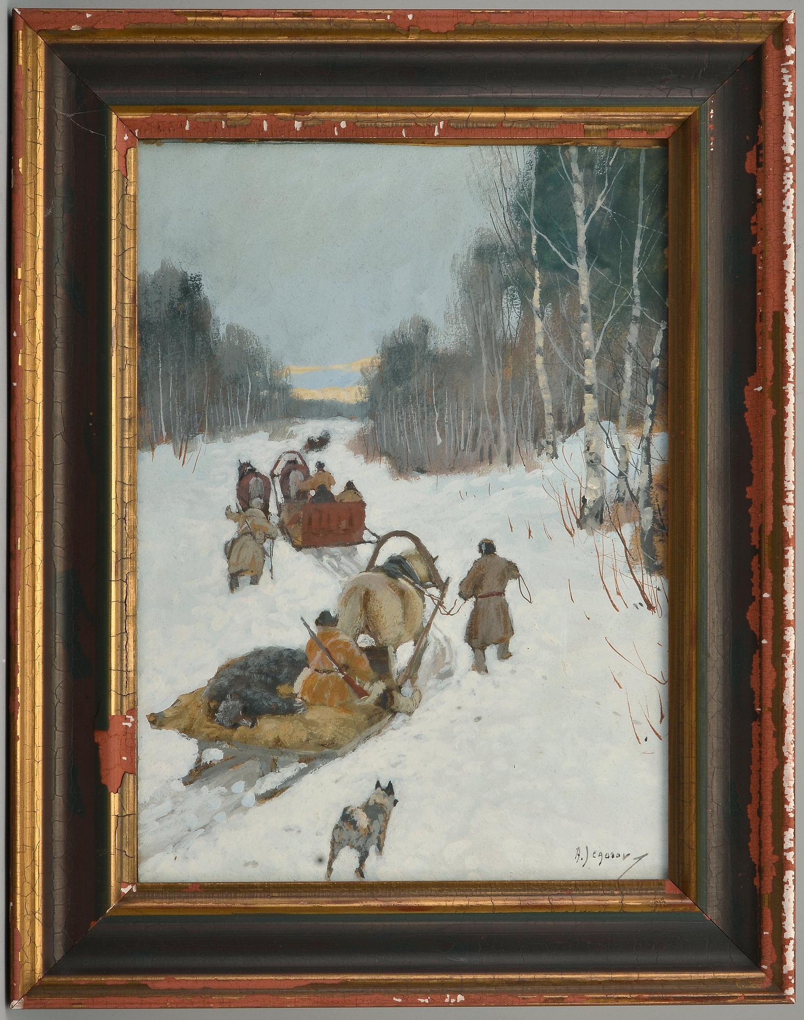 Andrei Afanasevich Jegorov, SLÄDFÄRD.
