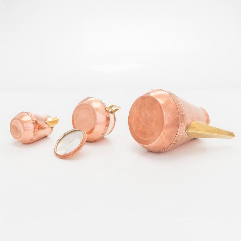 An early 20th century  4-piece coffee set.