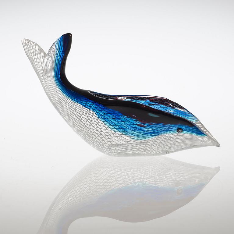 A Dino Martens glass bowl, Aureliano Toso, Italy, 1950's.