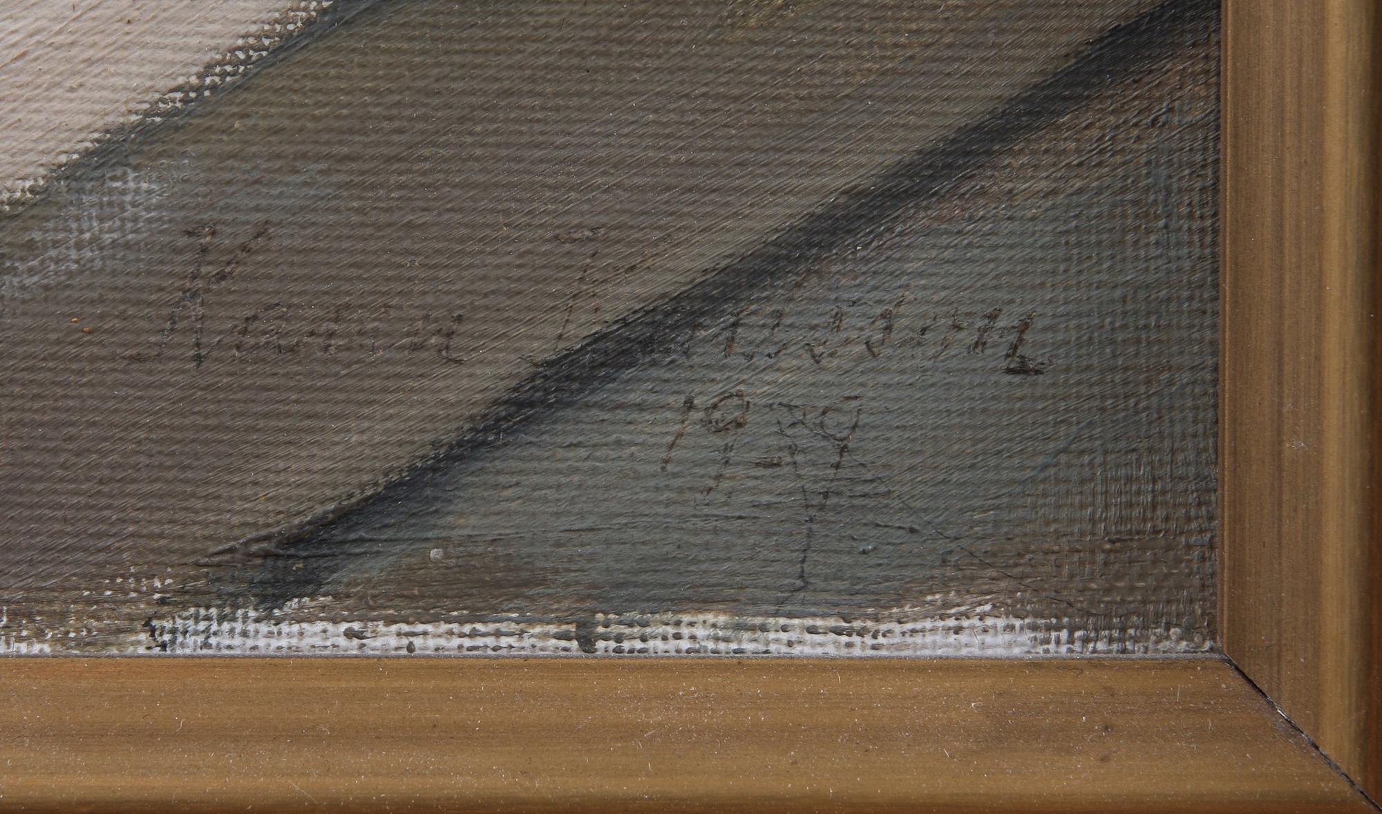 KARIN KARLSSON, olja på duk, sign o dat 1939.