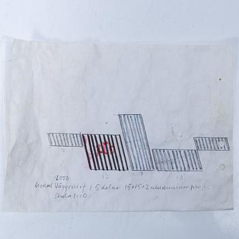 Lars Erik Falk, "Modul relief i 5 delar".