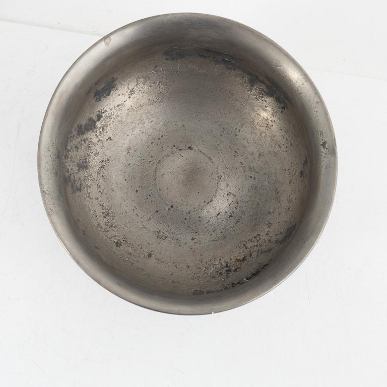 Firma Svenskt Tenn, a pewter centerpiece bowl, Stockholm, Sweden, 1927.