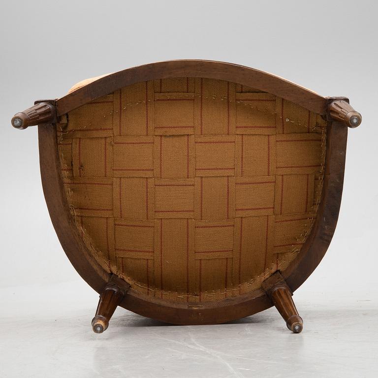 Bergère, Louis XVI, probably by Martin Jullien, master in Paris 1777.