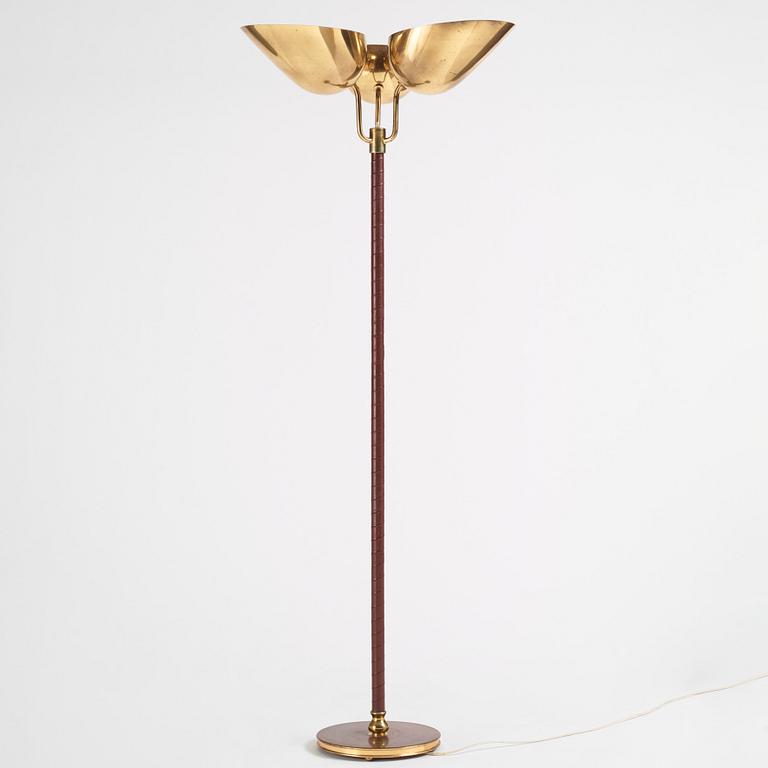 Carl-Axel Acking, golvlampa, modell "2645", Bröderna Malmströms metallvarufabrik, Malmö 1940-50-tal.