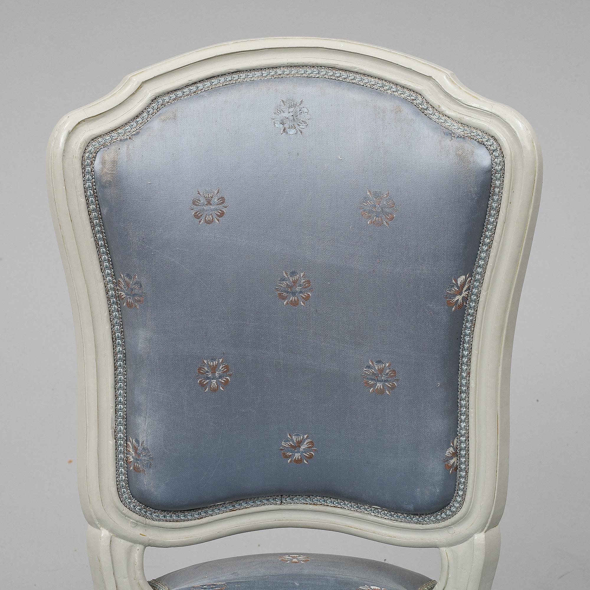 A mid 18th Century Rococo chair.