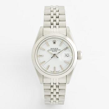 Rolex, Oyster Perpetual, Date, wristwatch, 26 mm.