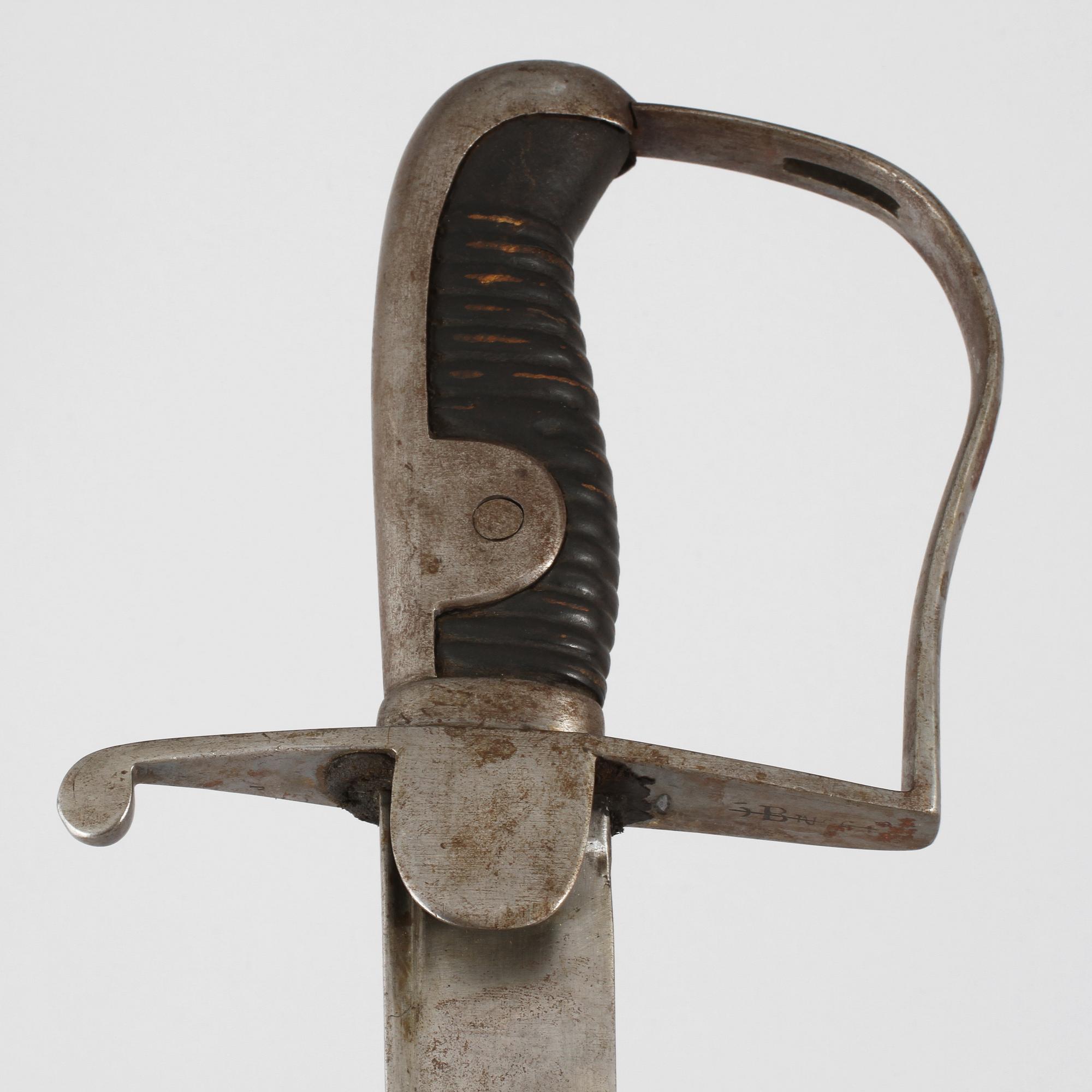 SABEL, s k reparationsmodell, för artilleriet, m/1827.